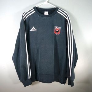 Adidas DC United MLS Soccer Sweatshirt